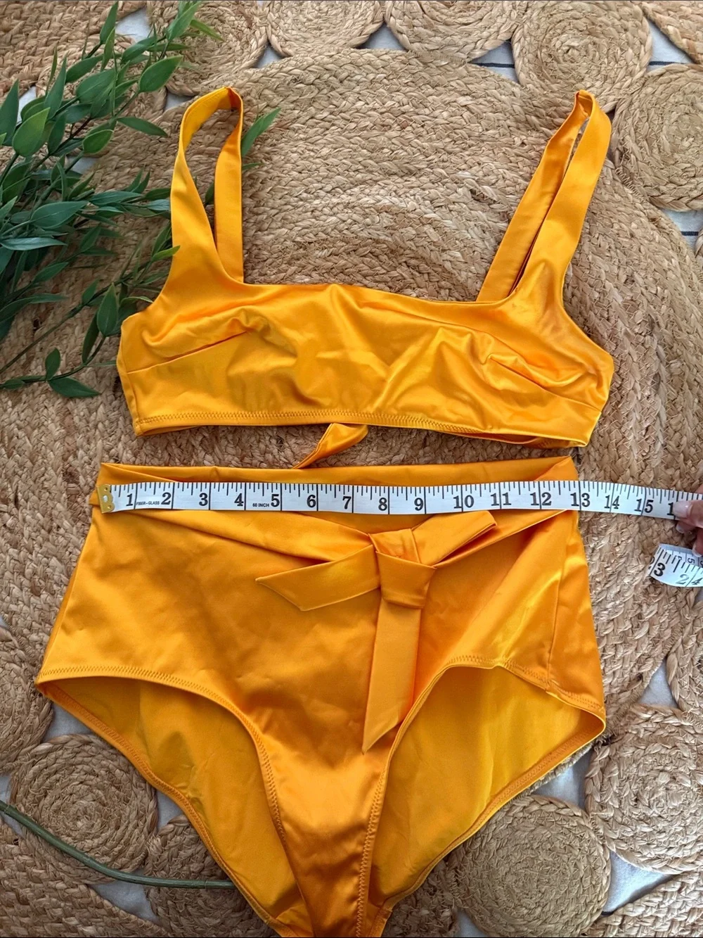 &other Stories High Rise Bikini Set. 6 bottom 4 top